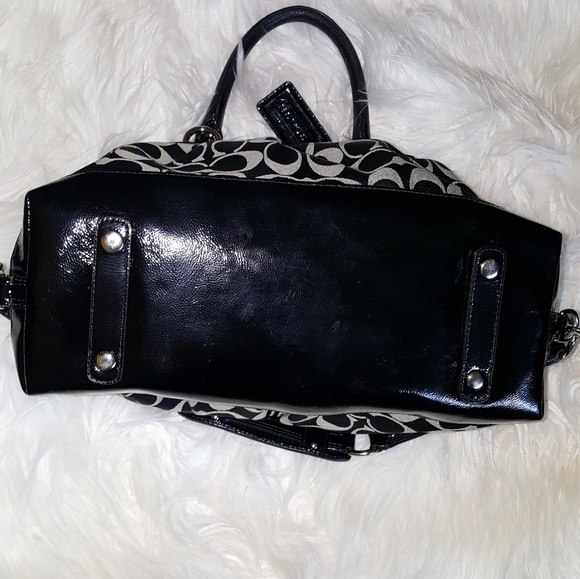 SOLD Coach Monogram Satchel Bag - Picture 8 of 8